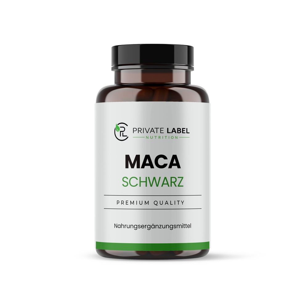 schwarzes Maca Kapseln