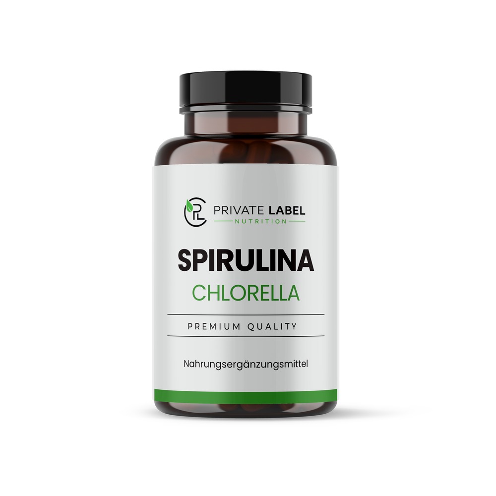 Spirulina & Chlorella Tabletten - Bio